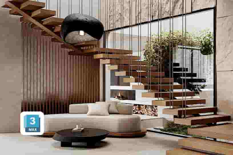 دورة ثري دي ماكس الإحترافية (3Ds Max)