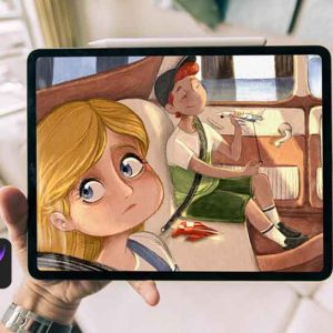 دورة رسم قصص الأطفال رقميا