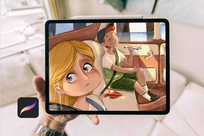 دورة رسم قصص الأطفال رقميا