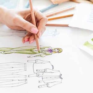 دورة تصميم الأزياء يدويا